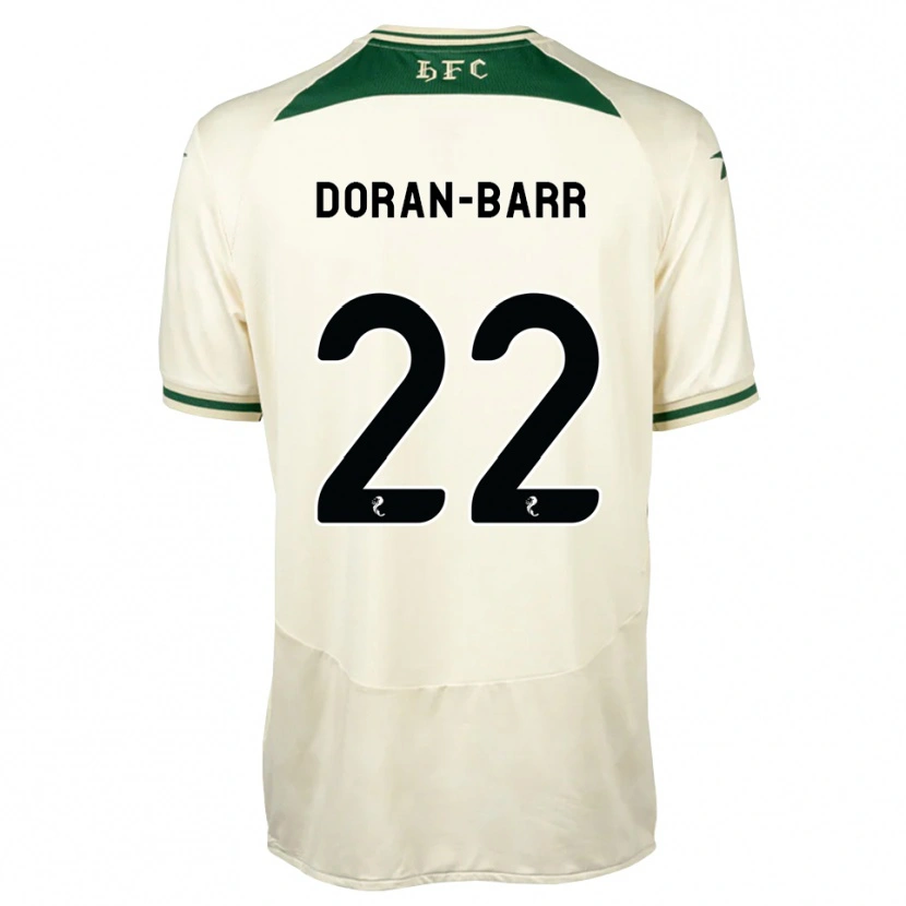 Danxen Uomo Maglia Lauren Doran-Barr #22 Verde Foresta Bianco Kit Gara Away 2026/27 Maglietta