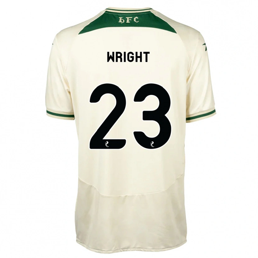 Danxen Uomo Maglia Callum Wright #23 Verde Foresta Bianco Kit Gara Away 2026/27 Maglietta