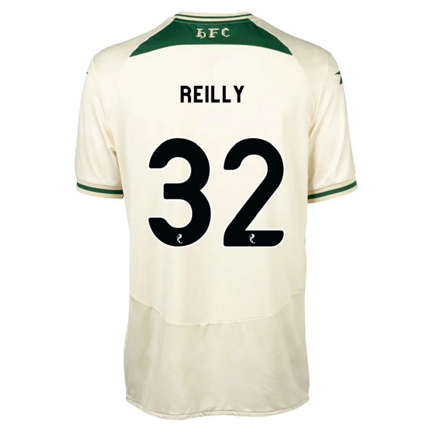Danxen Uomo Maglia Kirsten Reilly #32 Verde Foresta Bianco Kit Gara Away 2026/27 Maglietta