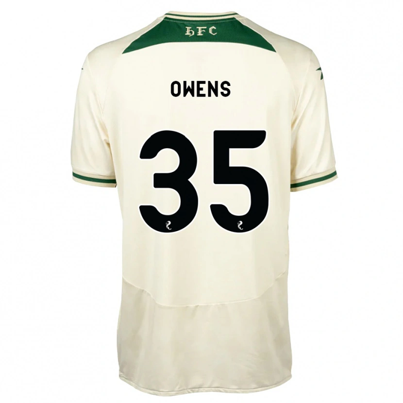 Danxen Uomo Maglia Freddie Owens #35 Verde Foresta Bianco Kit Gara Away 2026/27 Maglietta