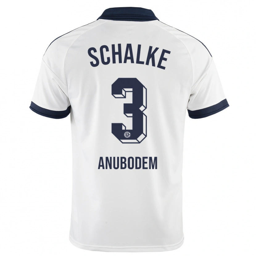 Danxen Uomo Maglia Ngufor Anubodem #3 Bianco Nero Kit Gara Away 2026/27 Maglietta
