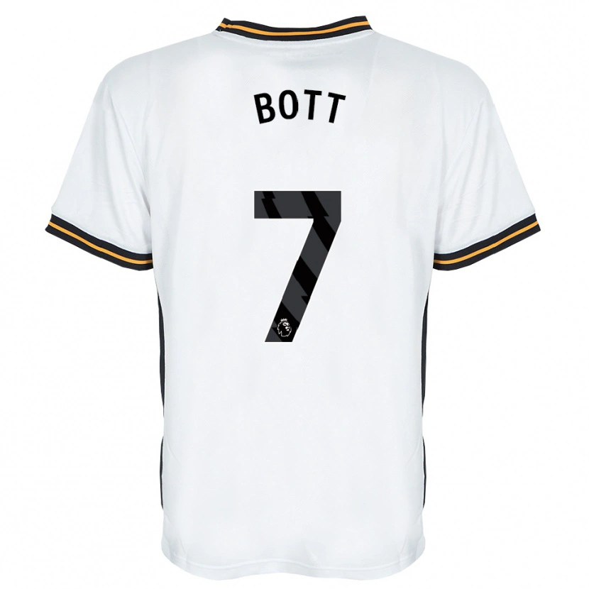 Danxen Uomo Maglia Liberty Bott #7 Bianco Arancione Nero Kit Gara Away 2026/27 Maglietta