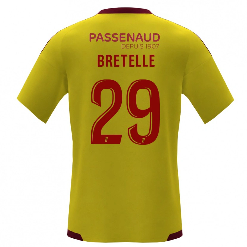 Danxen Uomo Maglia Lucas Bretelle #29 Giallo Rosso Verde Kit Gara Away 2026/27 Maglietta