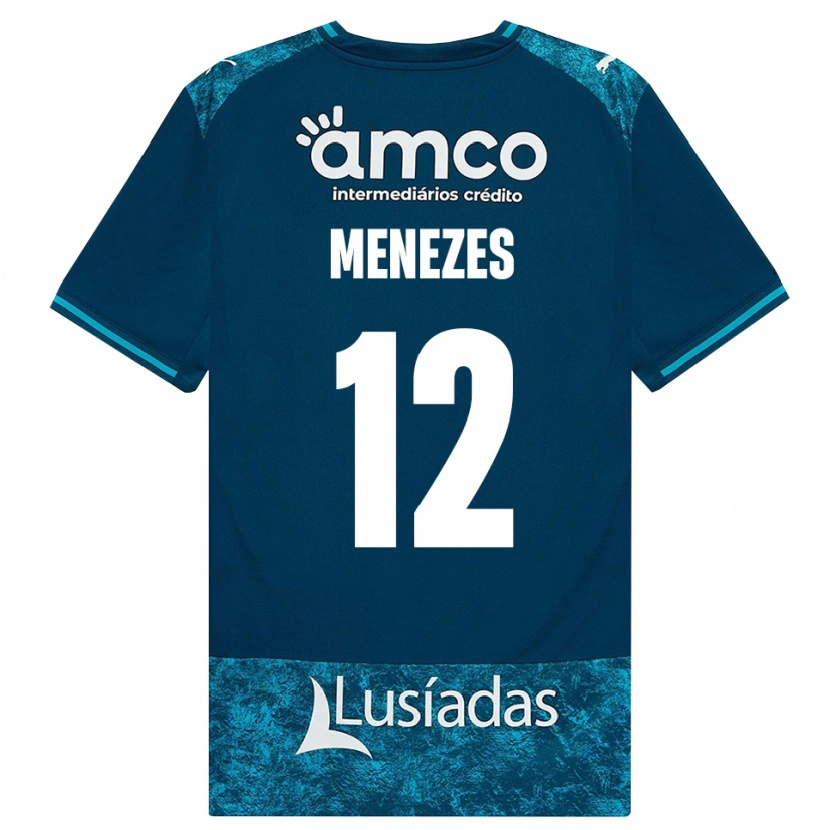 Danxen Uomo Maglia Gabriel Menezes #12 Grigioardesiascuro Verdeacqua Kit Gara Away 2026/27 Maglietta