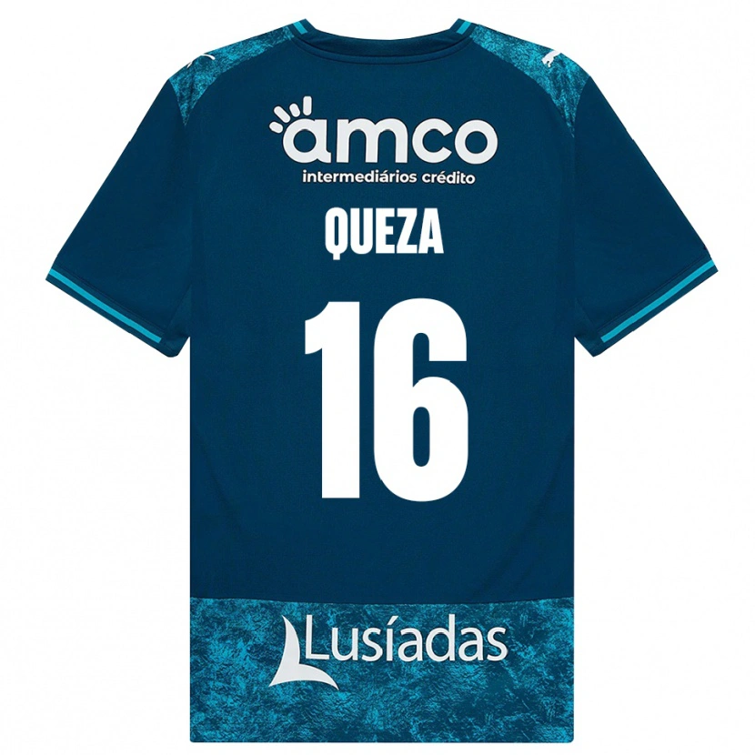 Danxen Uomo Maglia Lello Queza #16 Grigioardesiascuro Verdeacqua Kit Gara Away 2026/27 Maglietta