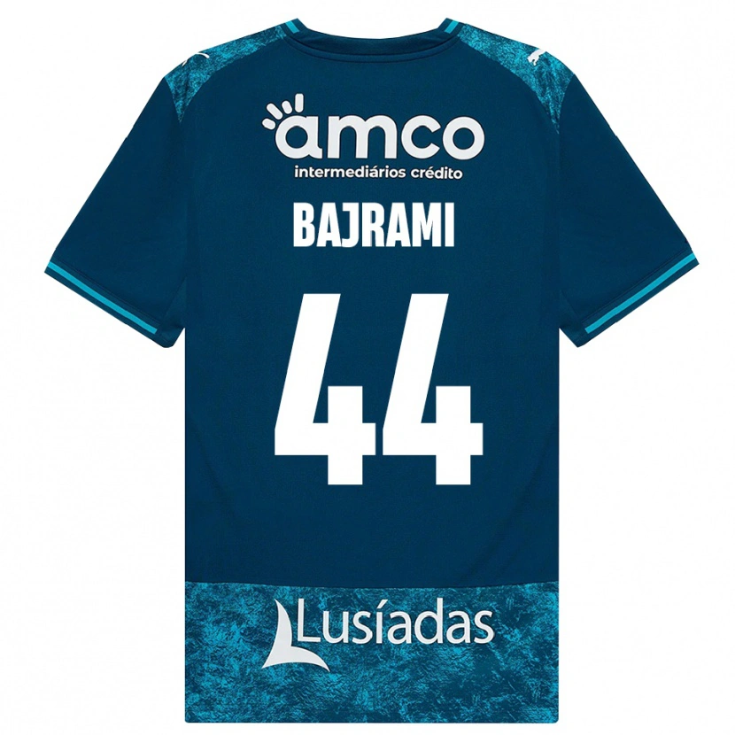 Danxen Uomo Maglia Adrian Bajrami #44 Grigioardesiascuro Verdeacqua Kit Gara Away 2026/27 Maglietta
