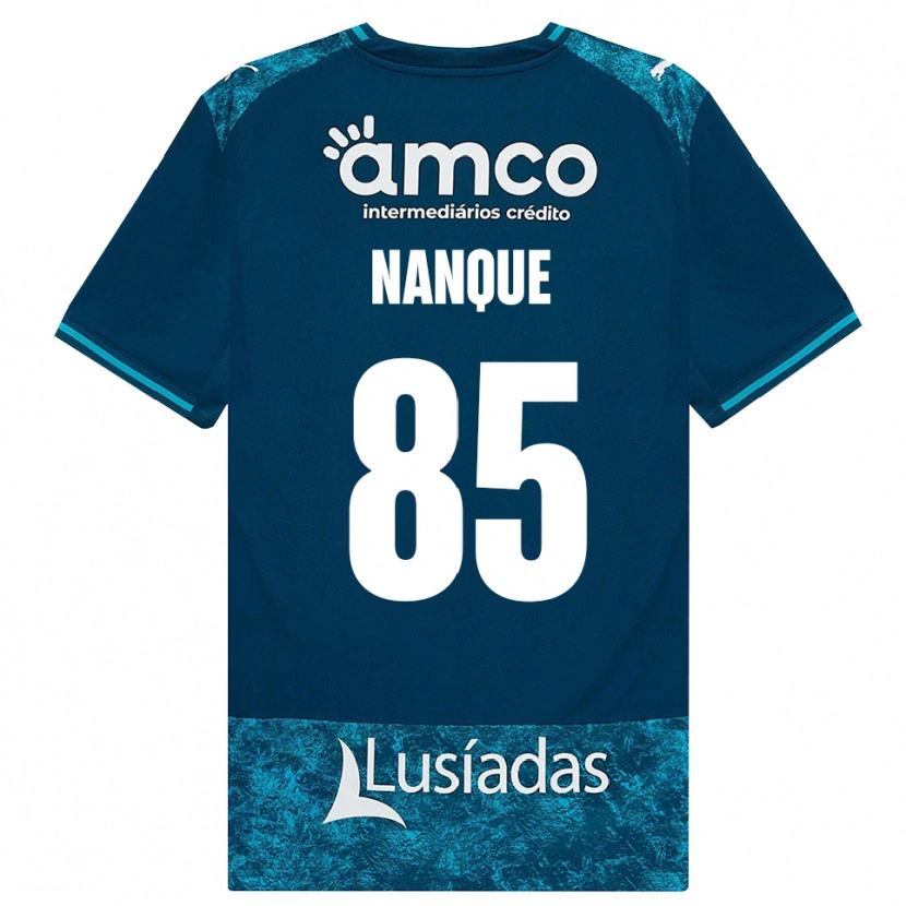 Danxen Uomo Maglia Edgar Nanque #85 Grigioardesiascuro Verdeacqua Kit Gara Away 2026/27 Maglietta