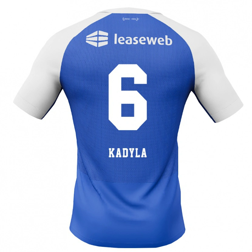 Danxen Uomo Maglia Milo Kadyla #6 Blu Dodger Rosso Bianco Kit Gara Away 2026/27 Maglietta