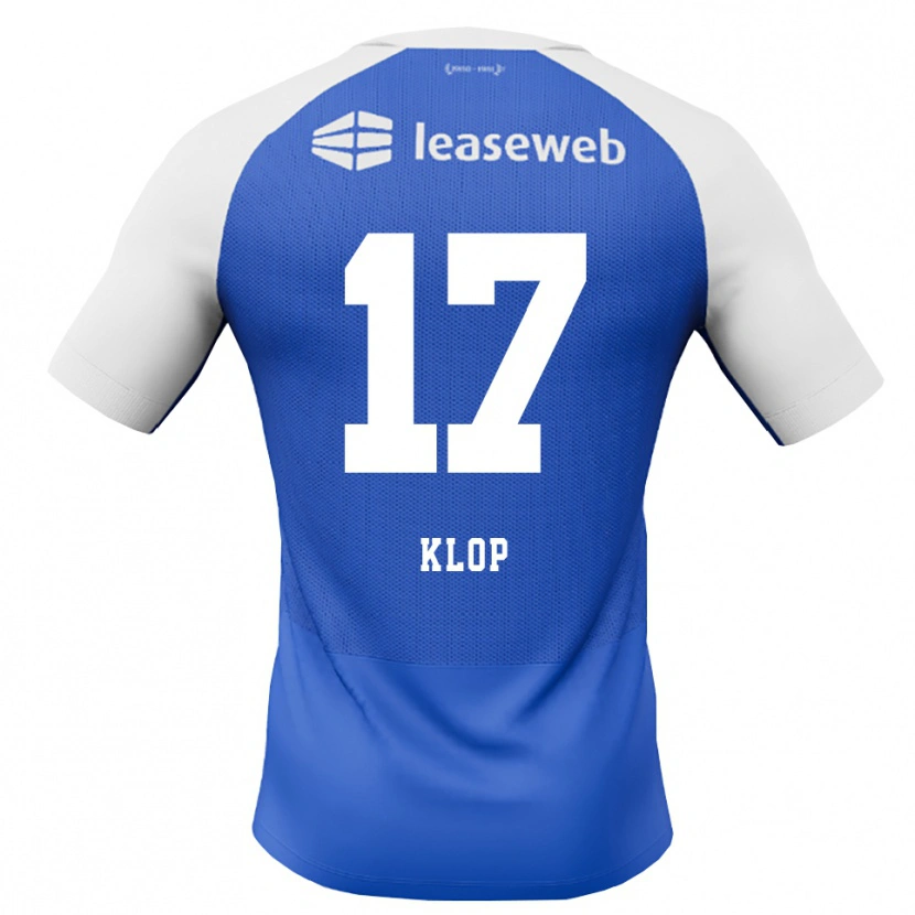 Danxen Uomo Maglia Cas Klop #17 Blu Dodger Rosso Bianco Kit Gara Away 2026/27 Maglietta