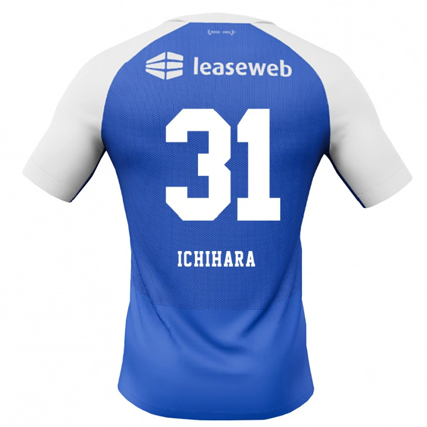 Danxen Uomo Maglia Rion Ichihara #31 Blu Dodger Rosso Bianco Kit Gara Away 2026/27 Maglietta