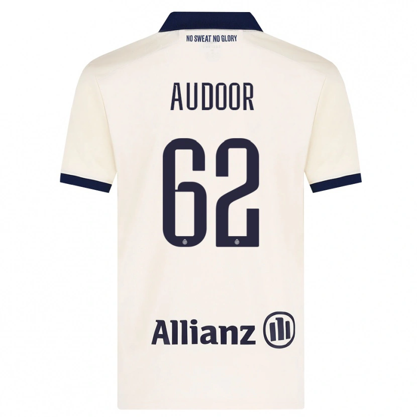 Danxen Uomo Maglia Lynnt Audoor #62 Beige Nero Kit Gara Away 2026/27 Maglietta
