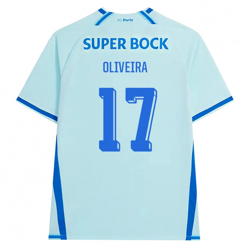 Danxen Uomo Maglia Rodrigo Oliveira #17 Azzurro Chiaro Blu Kit Gara Third 2026/27 Maglietta