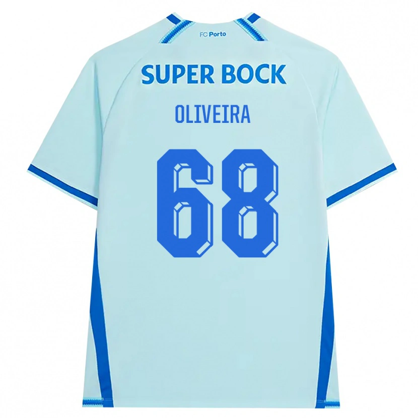 Danxen Uomo Maglia André Oliveira #68 Azzurro Chiaro Blu Kit Gara Third 2026/27 Maglietta