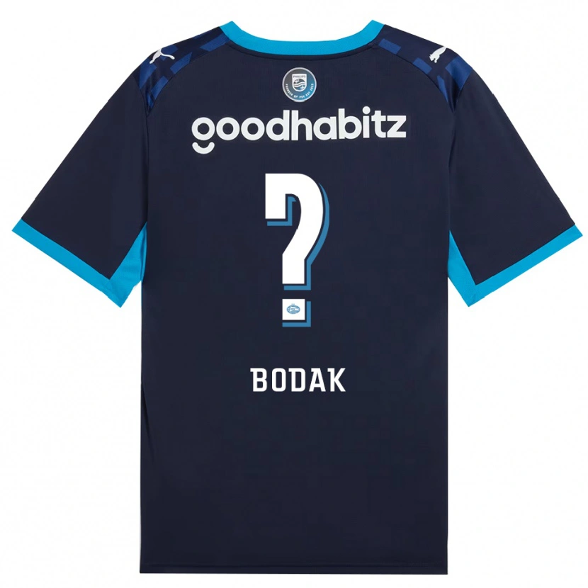 Danxen Uomo Maglia Tyrick Bodak #0 Blu Dodger Blu Reale Kit Gara Third 2026/27 Maglietta