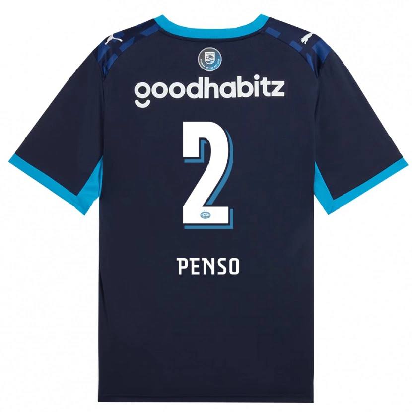 Danxen Uomo Maglia Kyano Penso #2 Blu Dodger Blu Reale Kit Gara Third 2026/27 Maglietta