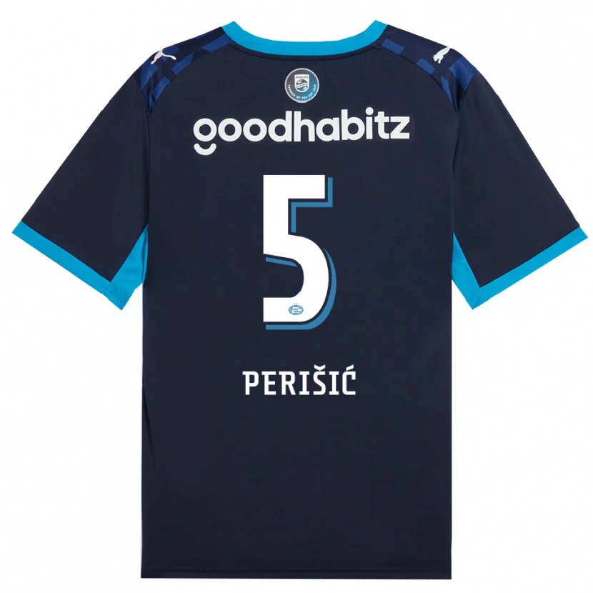 Danxen Uomo Maglia Ivan Perišić #5 Blu Dodger Blu Reale Kit Gara Third 2026/27 Maglietta