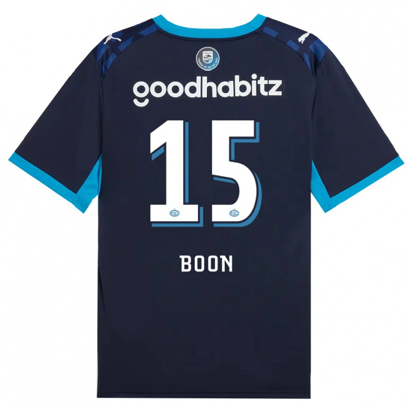 Danxen Uomo Maglia Rens Boon #15 Blu Dodger Blu Reale Kit Gara Third 2026/27 Maglietta