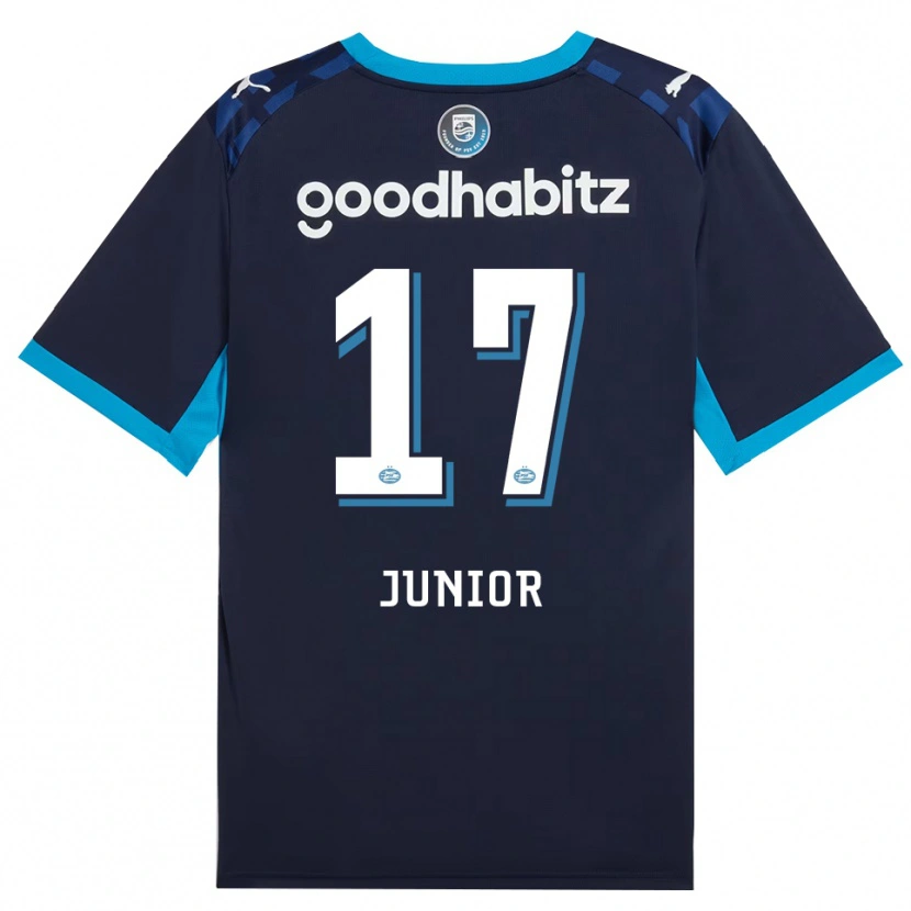 Danxen Uomo Maglia Mauro Júnior #17 Blu Dodger Blu Reale Kit Gara Third 2026/27 Maglietta