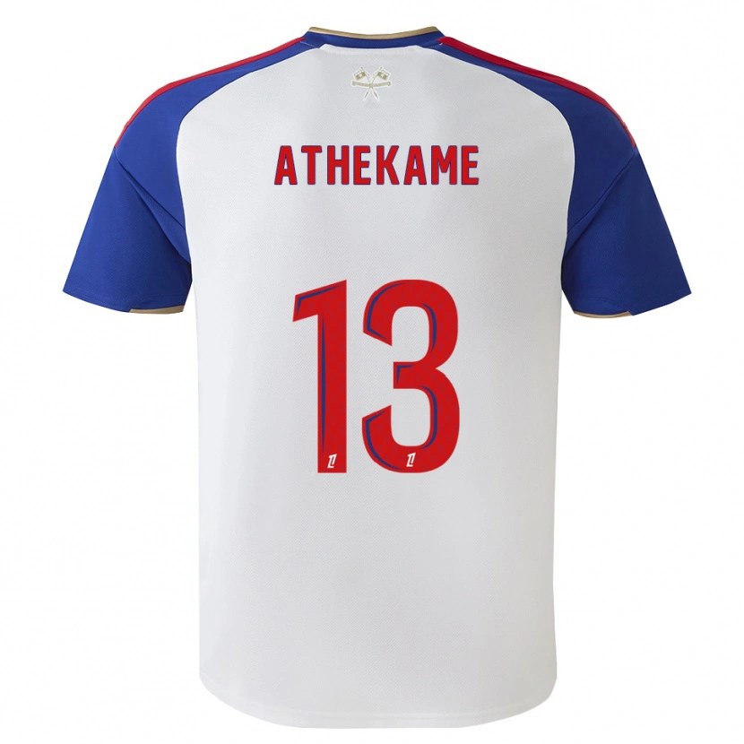 Danxen Uomo Maglia Zachary Athekame #13 Blu Reale Rosso Bianco Kit Gara Home 2026/27 Maglietta