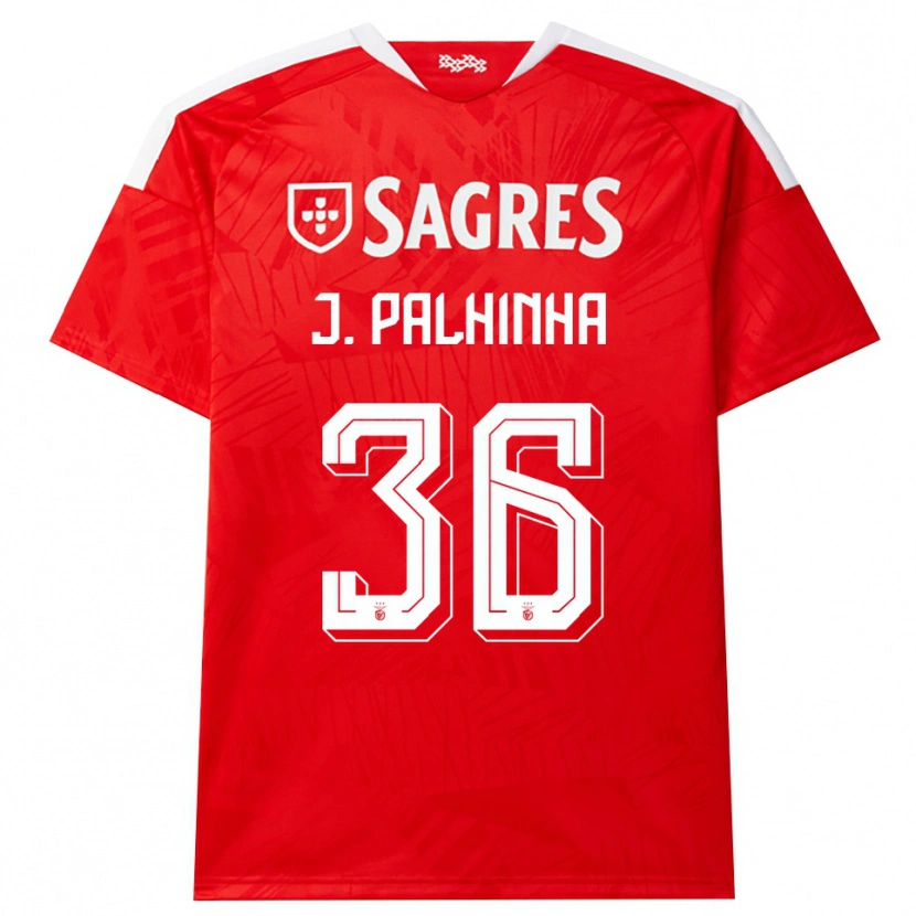 Danxen Uomo Maglia João Palhinha #36 Rosso Bianco Giallo Kit Gara Home 2026/27 Maglietta