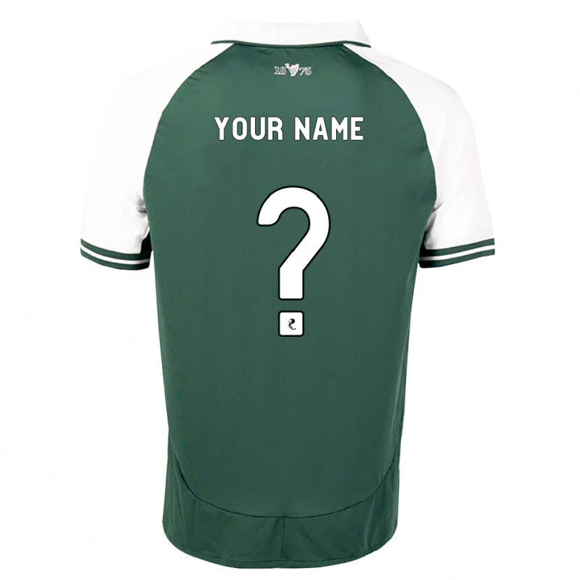Danxen Donna Maglia Il Tuo Nome #0 Bianco Verde Marino Kit Gara Home 2026/27 Maglietta