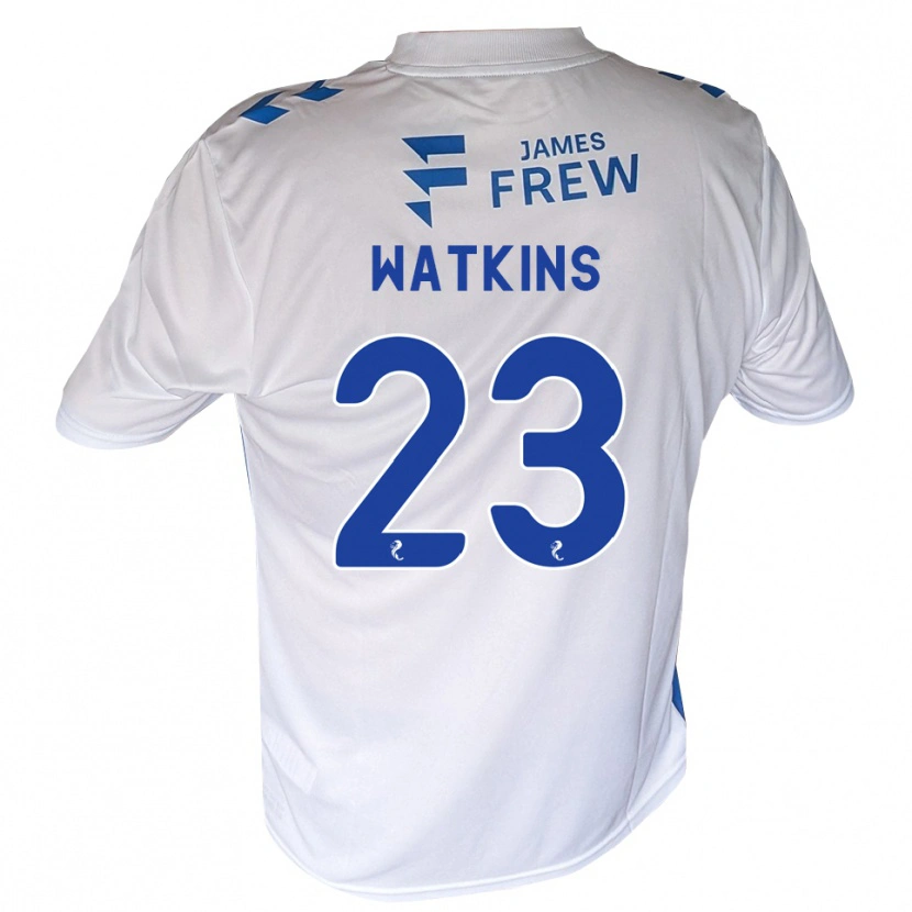 Danxen Donna Maglia Marley Watkins #23 Bianco Blu Reale Kit Gara Home 2026/27 Maglietta