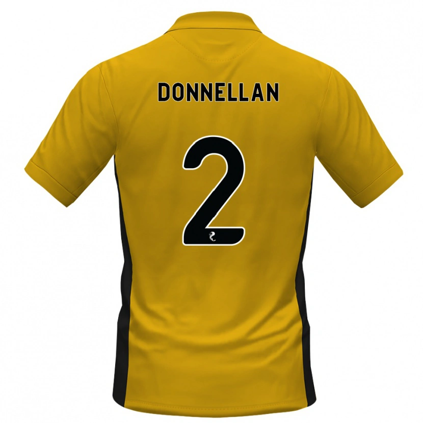 Danxen Donna Maglia Shaun Donnellan #2 Bianco Arancione Kit Gara Home 2026/27 Maglietta