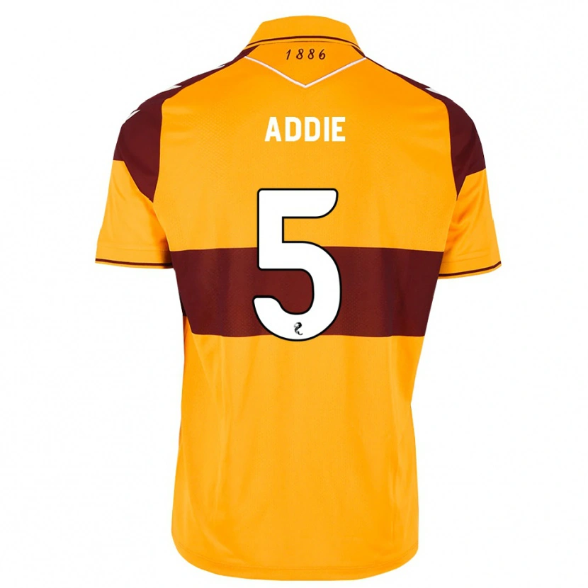 Danxen Donna Maglia Jo Addie #5 Arancione Marrone Kit Gara Home 2026/27 Maglietta