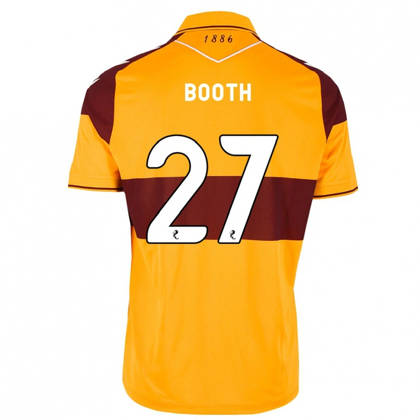 Danxen Donna Maglia Mikey Booth #27 Arancione Marrone Kit Gara Home 2026/27 Maglietta