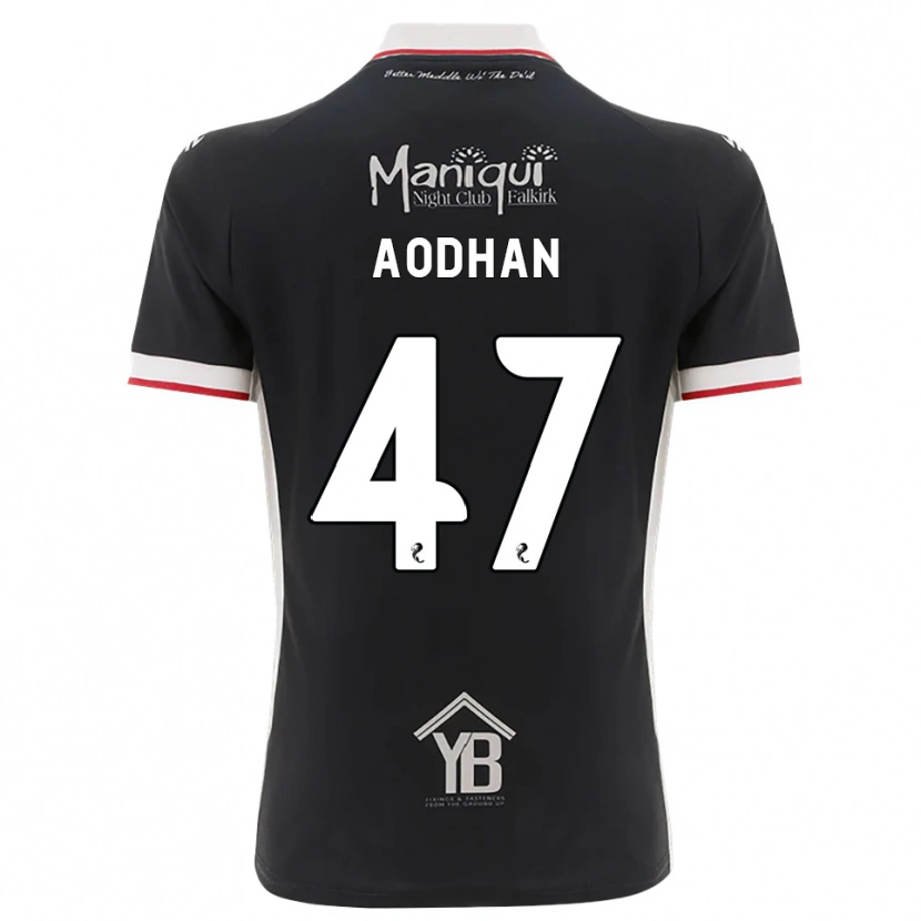 Danxen Donna Maglia Aodhan Doherty #47 Nero Bianco Rosso Kit Gara Home 2026/27 Maglietta