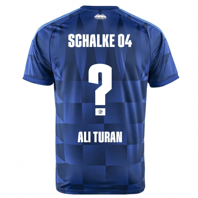 Danxen Donna Maglia Miran Ali Turan #0 Blu Scuro Giallo Bianco Kit Gara Home 2026/27 Maglietta