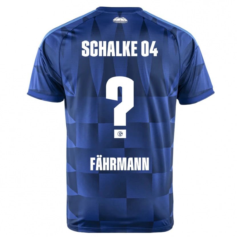 Danxen Donna Maglia Ralf Fährmann #0 Blu Scuro Giallo Bianco Kit Gara Home 2026/27 Maglietta