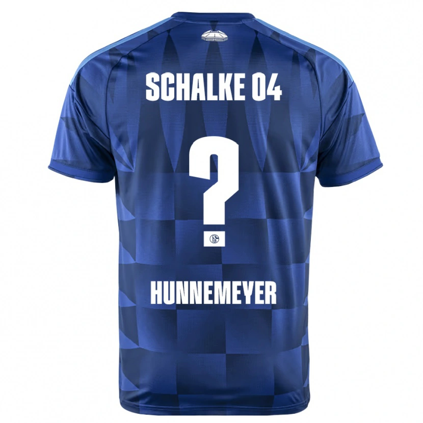 Danxen Donna Maglia Maja Hünnemeyer #0 Blu Scuro Giallo Bianco Kit Gara Home 2026/27 Maglietta