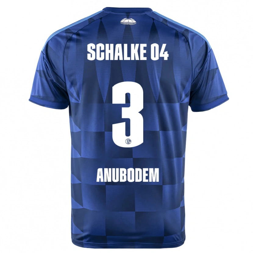 Danxen Donna Maglia Ngufor Anubodem #3 Blu Scuro Giallo Bianco Kit Gara Home 2026/27 Maglietta