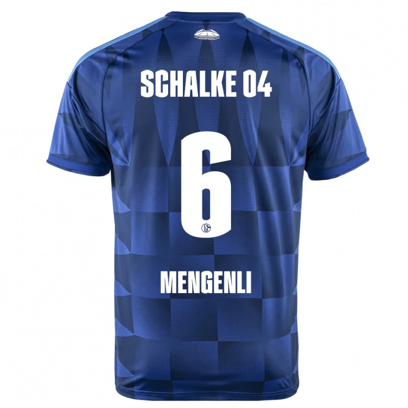 Danxen Donna Maglia Yusuf Mengenli #6 Blu Scuro Giallo Bianco Kit Gara Home 2026/27 Maglietta