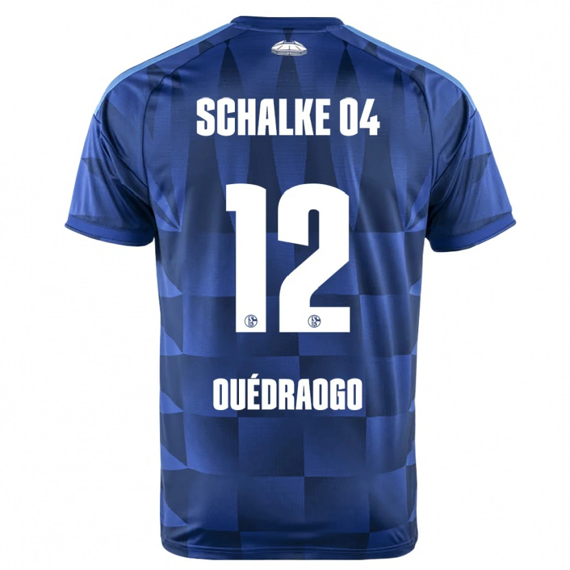 Danxen Donna Maglia Riyad Ouédraogo #12 Blu Scuro Giallo Bianco Kit Gara Home 2026/27 Maglietta