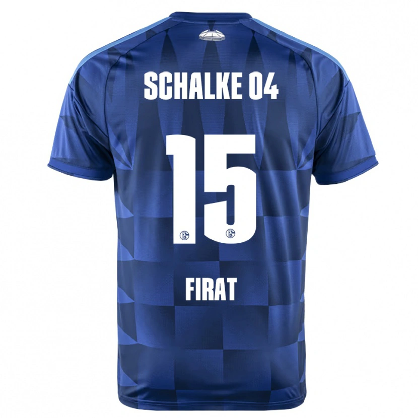 Danxen Donna Maglia Kaan Fırat #15 Blu Scuro Giallo Bianco Kit Gara Home 2026/27 Maglietta