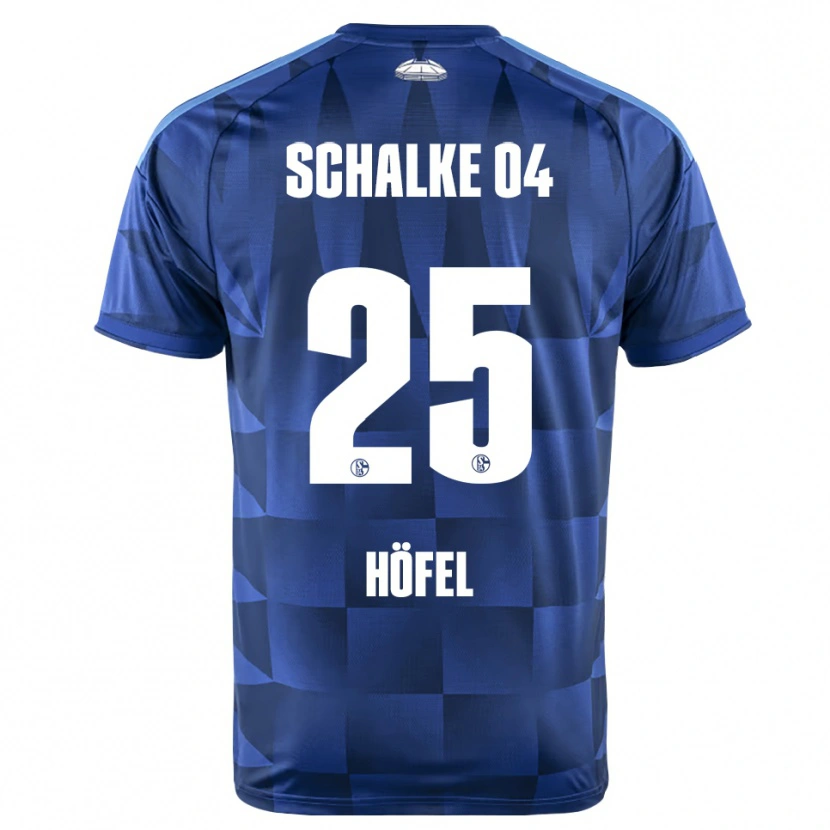 Danxen Donna Maglia Luca Höfel #25 Blu Scuro Giallo Bianco Kit Gara Home 2026/27 Maglietta