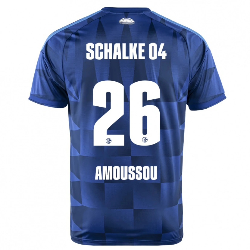 Danxen Donna Maglia Zaid Tchibara #26 Blu Scuro Giallo Bianco Kit Gara Home 2026/27 Maglietta
