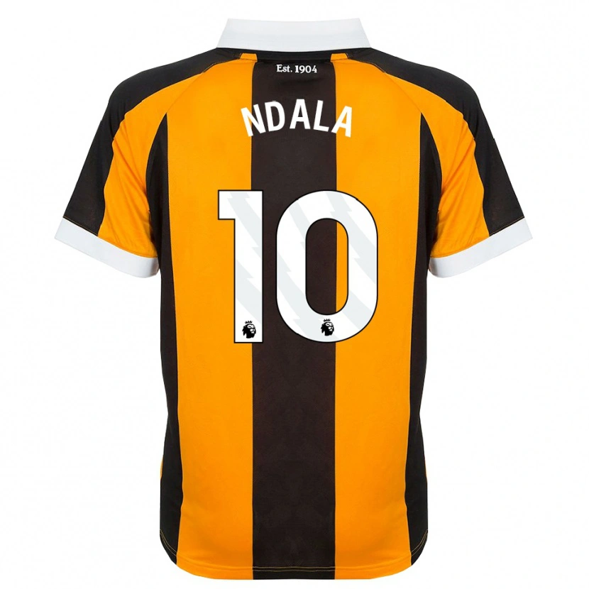 Danxen Donna Maglia Joel Ndala #10 Arancione Nero Bianco Kit Gara Home 2026/27 Maglietta