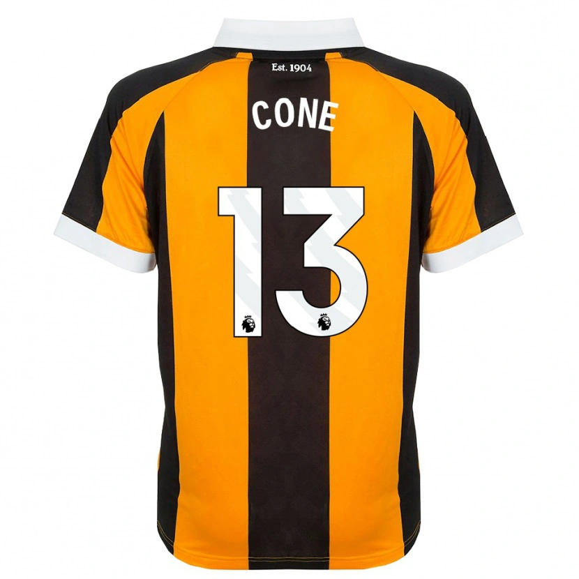 Danxen Donna Maglia Sharla Cone #13 Arancione Nero Bianco Kit Gara Home 2026/27 Maglietta