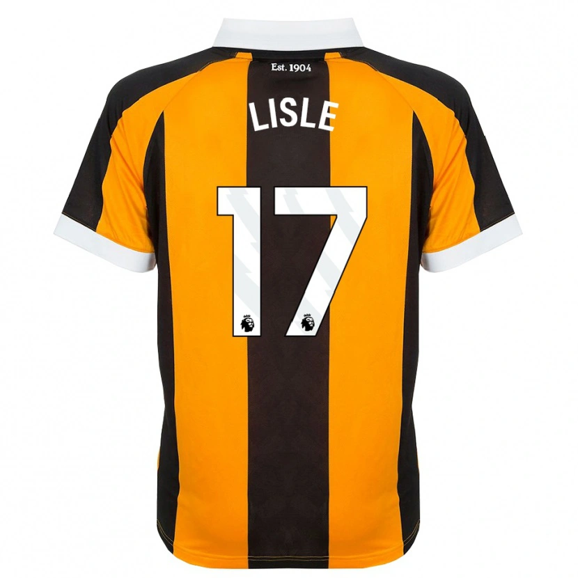 Danxen Donna Maglia Mary Lisle #17 Arancione Nero Bianco Kit Gara Home 2026/27 Maglietta