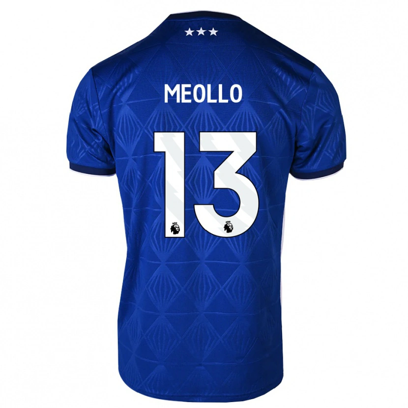 Danxen Donna Maglia Nina Meollo #13 Blu Medio Bianco Rosso Kit Gara Home 2026/27 Maglietta