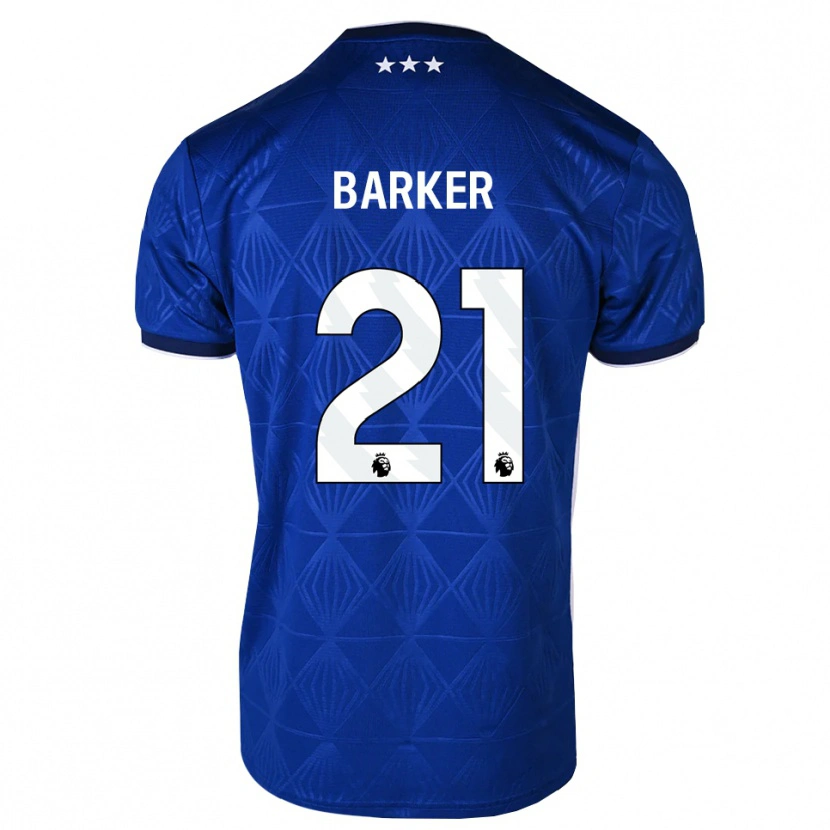 Danxen Donna Maglia Maisy Barker #21 Blu Medio Bianco Rosso Kit Gara Home 2026/27 Maglietta