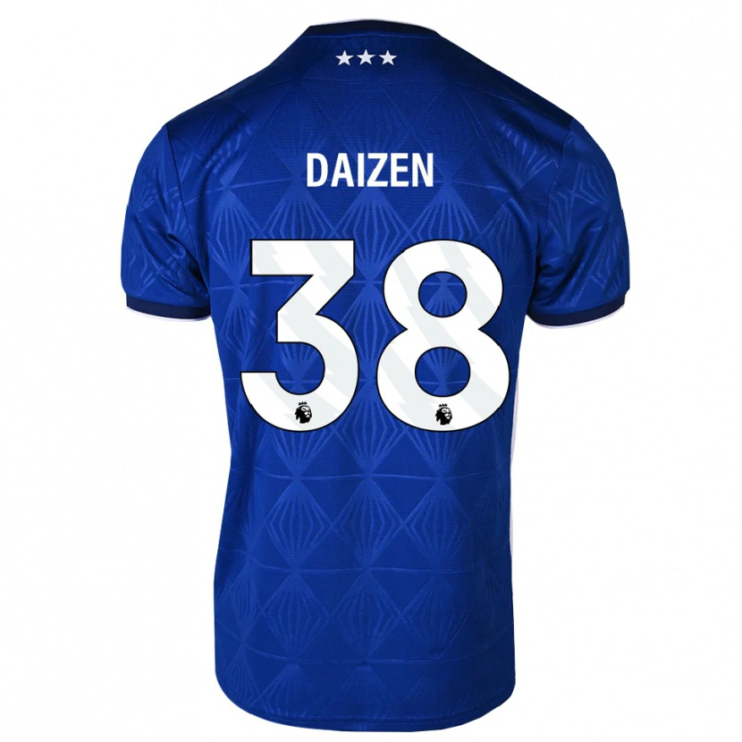 Danxen Donna Maglia Daizen Maeda #38 Blu Medio Bianco Rosso Kit Gara Home 2026/27 Maglietta