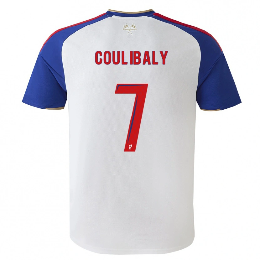 Danxen Donna Maglia Soungalo Coulibaly #7 Blu Reale Rosso Bianco Kit Gara Home 2026/27 Maglietta