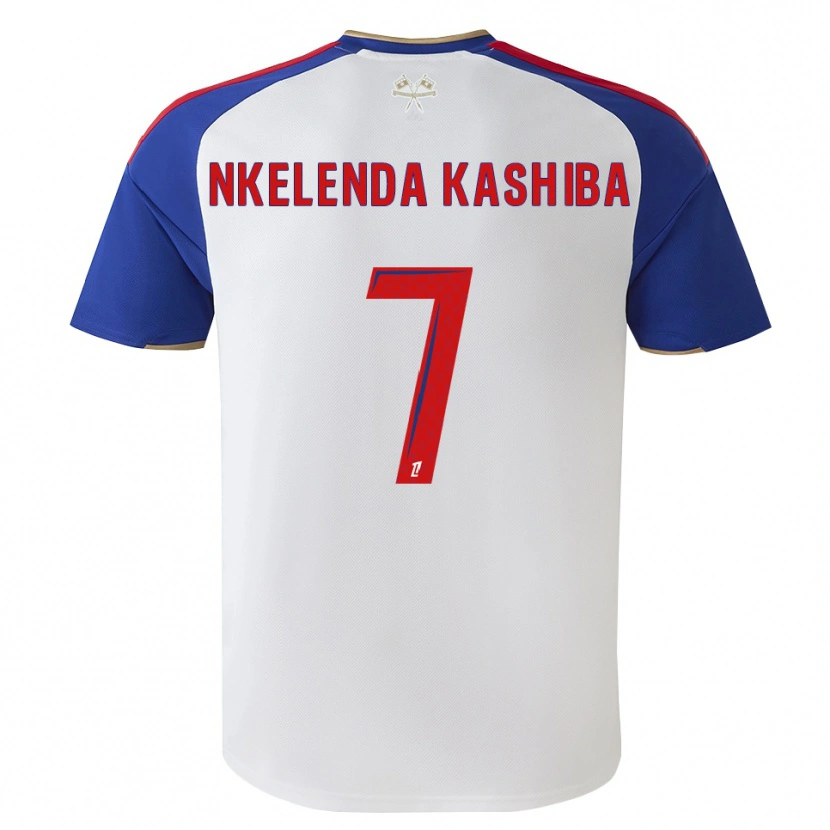 Danxen Donna Maglia Jason Nkelenda Kashiba #7 Blu Reale Rosso Bianco Kit Gara Home 2026/27 Maglietta