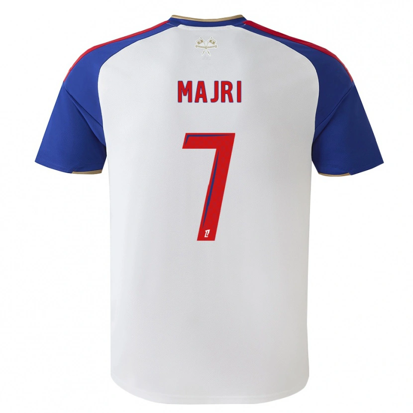 Danxen Donna Maglia Amel Majri #7 Blu Reale Rosso Bianco Kit Gara Home 2026/27 Maglietta
