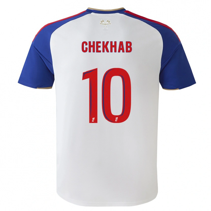 Danxen Donna Maglia Hedi Chekhab #10 Blu Reale Rosso Bianco Kit Gara Home 2026/27 Maglietta