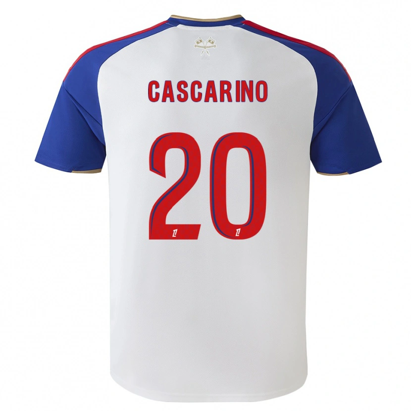 Danxen Donna Maglia Delphine Cascarino #20 Blu Reale Rosso Bianco Kit Gara Home 2026/27 Maglietta